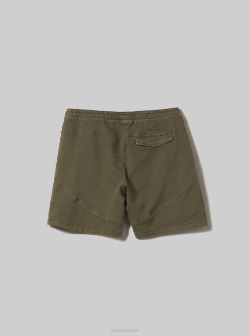 Heren Alcott sa3 zand licht katoenen cargobermuda kleding PT24603