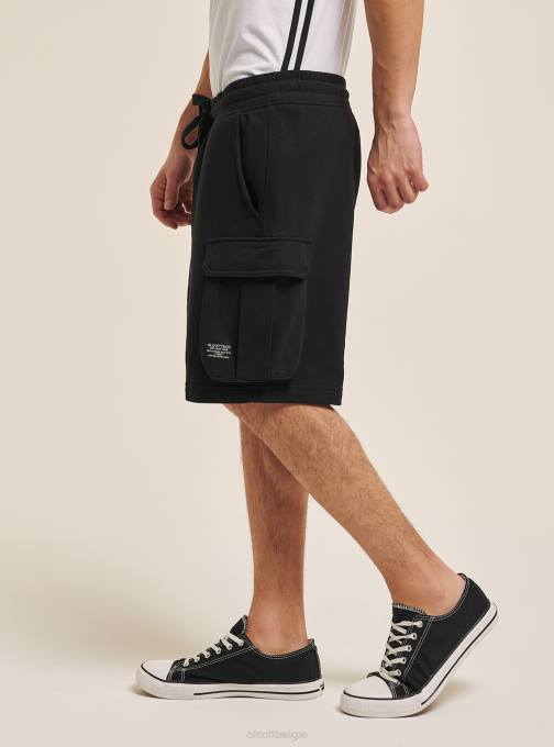 Heren Alcott zwart bermuda-vracht kleding PT24823