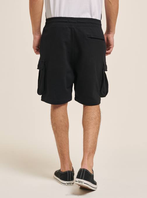 Heren Alcott zwart bermuda-vracht kleding PT24823