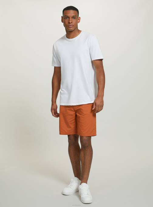 Heren Alcott zwart effen bermuda van keperstof kleding PT241124