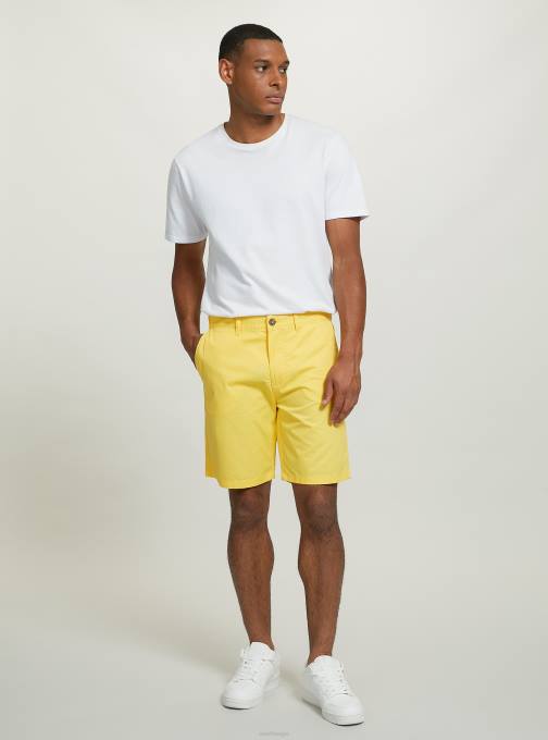 Heren Alcott zwart effen bermuda van keperstof kleding PT241134