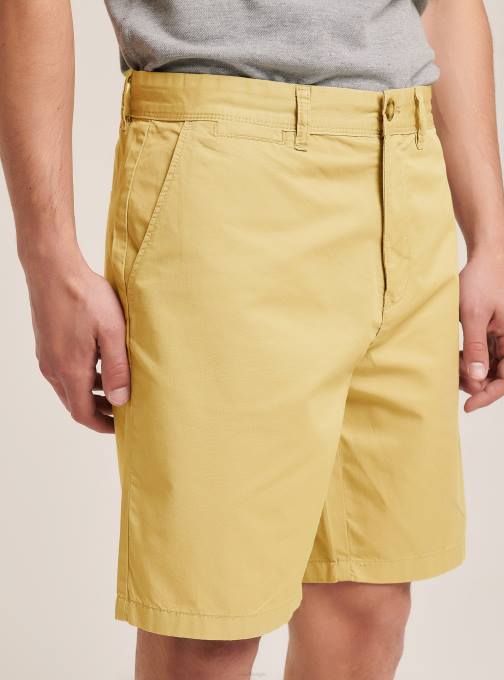 Heren Alcott zwart effen bermuda van keperstof kleding PT241171