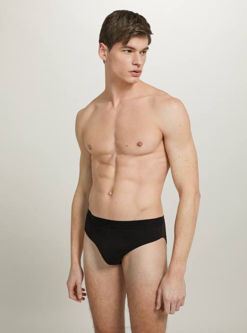 Heren Alcott bk1/mgy2/mgy1 Set van 3 slips van stretchkatoen kleding PT241003