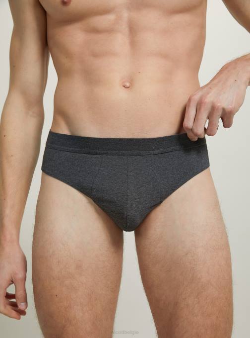 Heren Alcott bk1/mgy2/mgy1 Set van 3 slips van stretchkatoen kleding PT241115