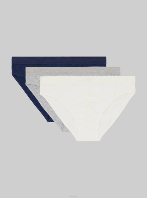 Heren Alcott bk1/mgy2/mgy1 Set van 3 slips van stretchkatoen kleding PT241116