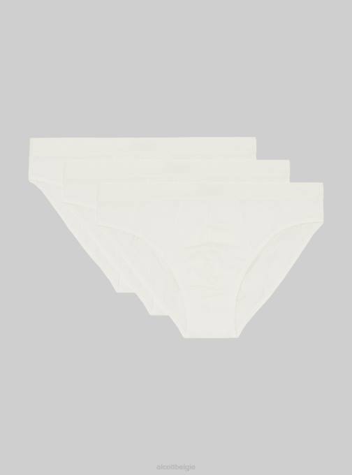 Heren Alcott bk1/mgy2/mgy1 Set van 3 slips van stretchkatoen kleding PT241127