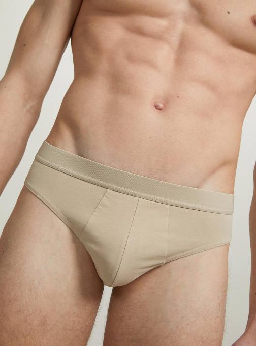 Heren Alcott bk1/mgy2/mgy1 Set van 3 slips van stretchkatoen kleding PT24885