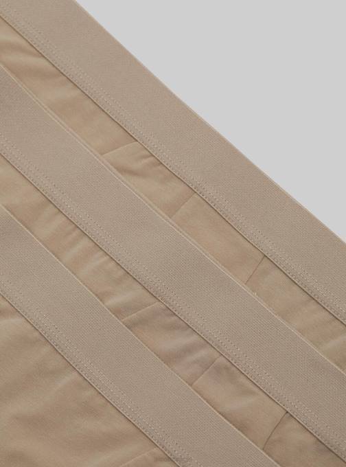 Heren Alcott bk1/mgy2/mgy1 Set van 3 slips van stretchkatoen kleding PT24885