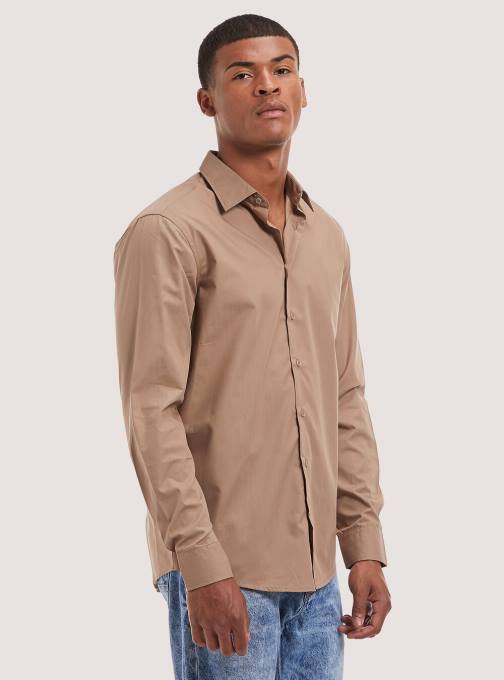 Heren Alcott azuur tshirt met lange mouwen kleding PT24782