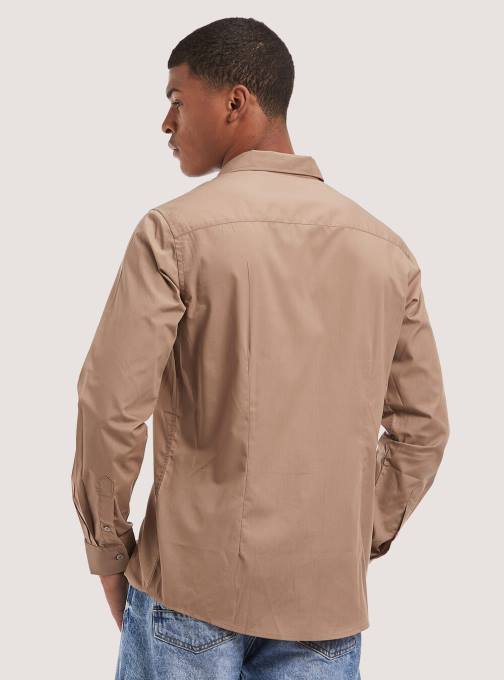 Heren Alcott azuur tshirt met lange mouwen kleding PT24782