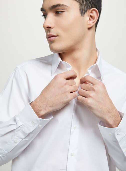 Heren Alcott wh1 gebroken wit tshirt met lange mouwen kleding PT24701