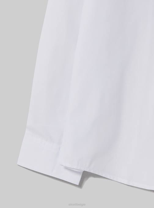 Heren Alcott wh1 gebroken wit tshirt met lange mouwen kleding PT24701