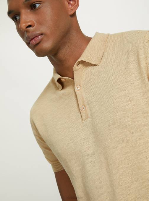 Heren Alcott bg3 beige licht polo-trui kleding PT24920