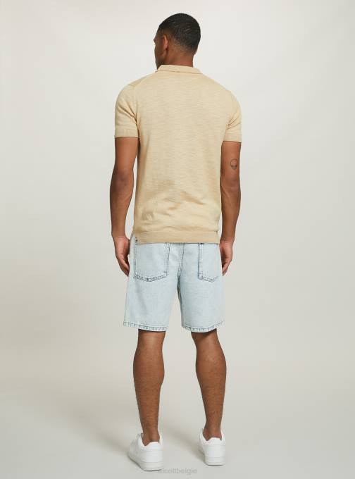 Heren Alcott bg3 beige licht polo-trui kleding PT24920