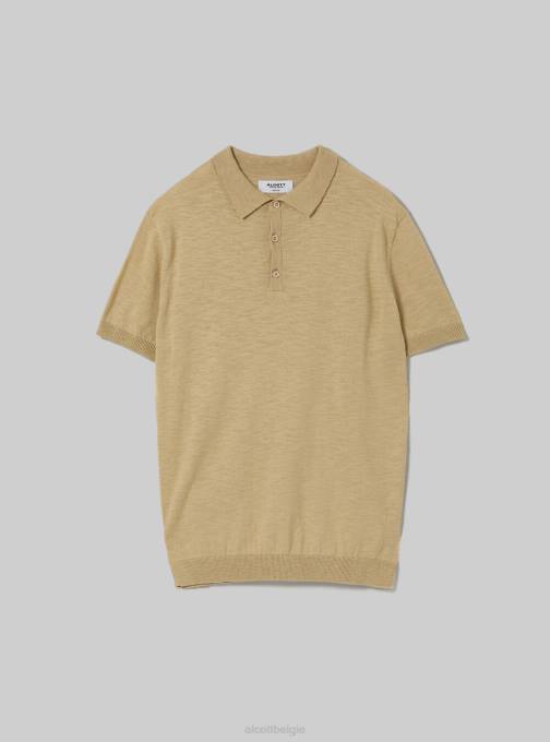 Heren Alcott bg3 beige licht polo-trui kleding PT24920