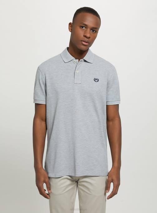 Heren Alcott wh3 wit katoenen piqué poloshirt met borduursel kleding PT24969