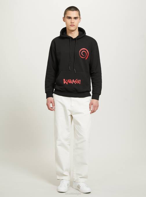 Heren Alcott bk1 zwart Naruto-sweatshirt kleding PT24646