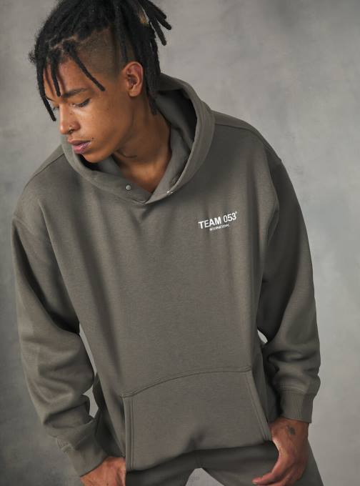 Heren Alcott sa2 zand medium sweatshirt met team 053-print kleding PT241001