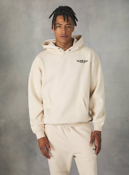 Heren Alcott sa2 zand medium sweatshirt met team 053-print kleding PT241114