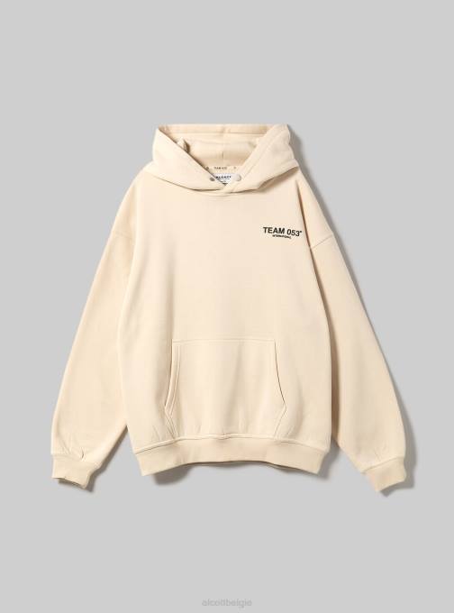 Heren Alcott sa2 zand medium sweatshirt met team 053-print kleding PT241114