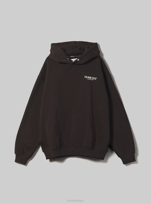 Heren Alcott sa2 zand medium sweatshirt met team 053-print kleding PT24746