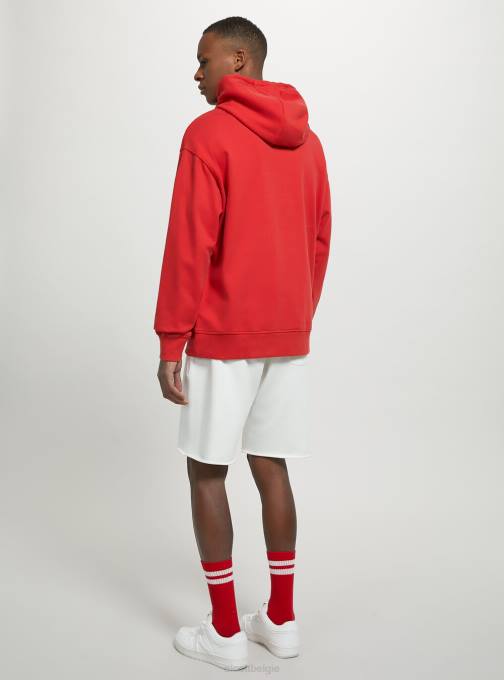 Heren Alcott wh1 gebroken wit sweatshirt met capuchon en buidelzak kleding PT24647