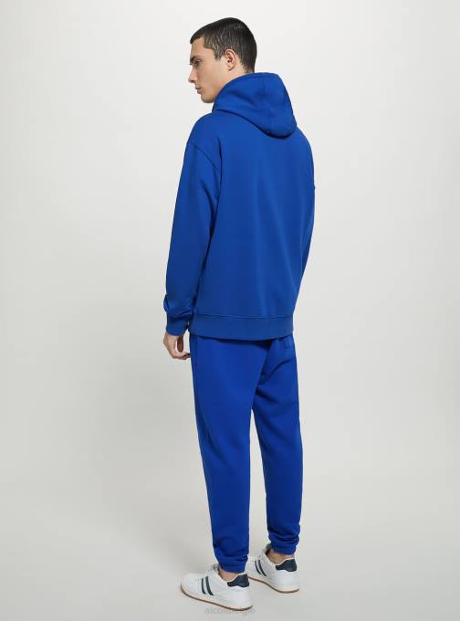 Heren Alcott wh1 gebroken wit sweatshirt met capuchon en buidelzak kleding PT24675