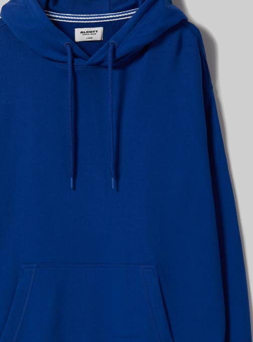 Heren Alcott wh1 gebroken wit sweatshirt met capuchon en buidelzak kleding PT24675