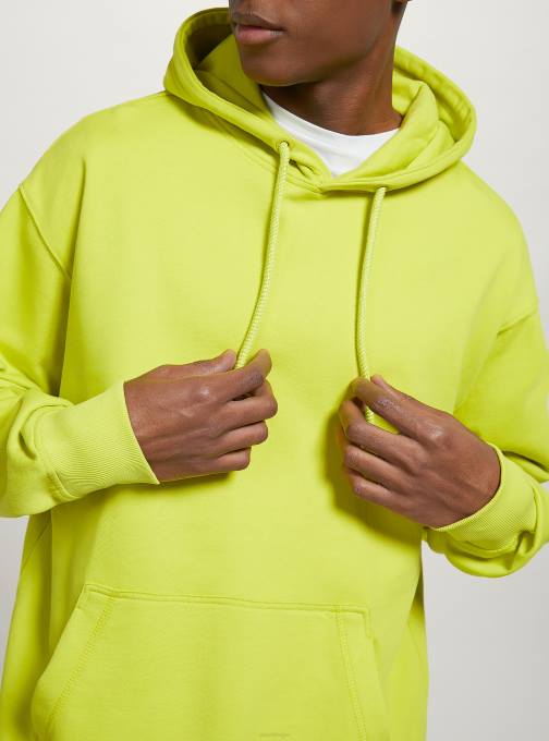 Heren Alcott wh1 gebroken wit sweatshirt met capuchon en buidelzak kleding PT24677