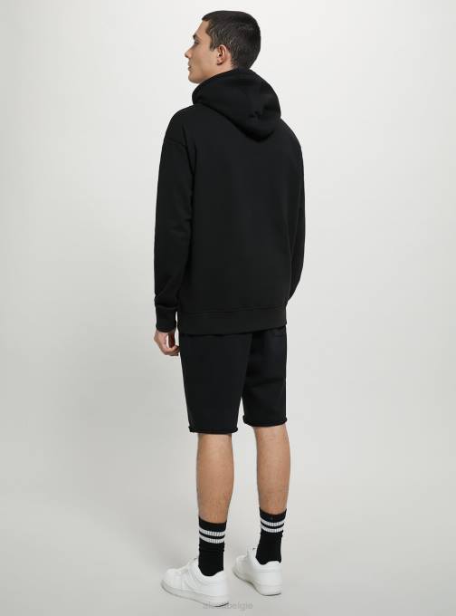 Heren Alcott wh1 gebroken wit sweatshirt met capuchon en buidelzak kleding PT24682