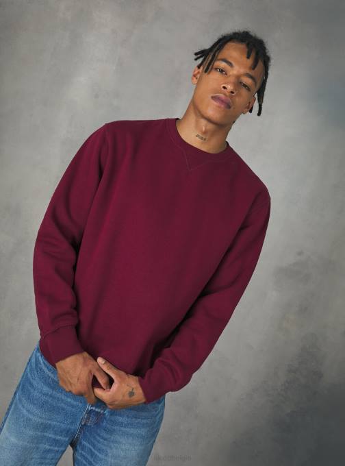 Heren Alcott wh2 wit Sweatshirt met ronde hals kleding PT241008