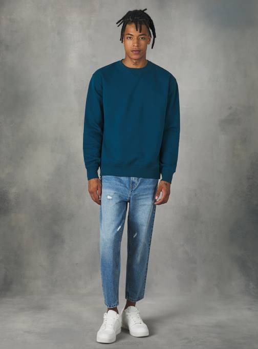 Heren Alcott wh2 wit Sweatshirt met ronde hals kleding PT241130