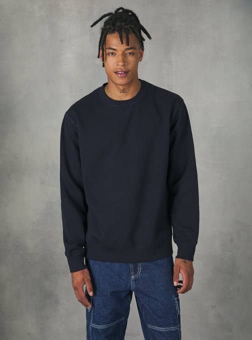 Heren Alcott wh2 wit Sweatshirt met ronde hals kleding PT24939