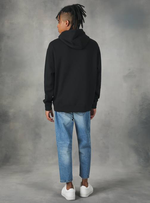 Heren Alcott wh2 wit sweatshirt met capuchon en buidelzak kleding PT24754