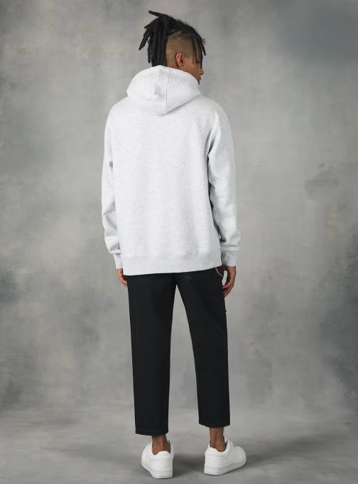 Heren Alcott wh2 wit sweatshirt met capuchon en buidelzak kleding PT24944