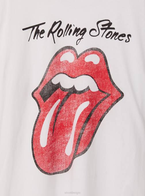 Heren Alcott bk1 zwart Rolling Stones t-shirt kleding PT241030