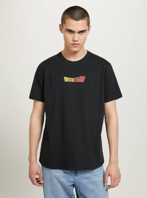 Heren Alcott bk1 zwart drakenbal t-shirt kleding PT24664