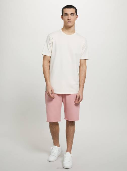 Heren Alcott bk1 zwart katoenen T-shirt met ronde hals kleding PT24688