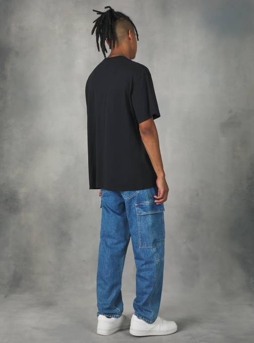 Heren Alcott bk1 zwart la casa de papel t-shirt kleding PT24942