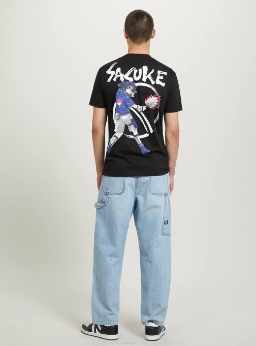 Heren Alcott bk1 zwart naruto-shirt kleding PT24648