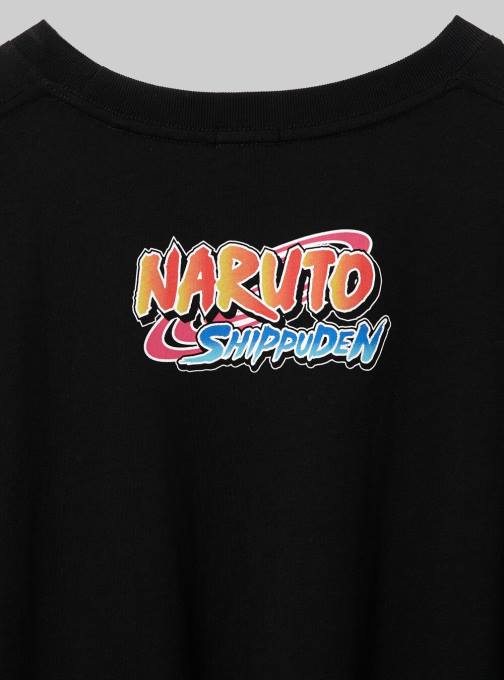 Heren Alcott bk1 zwart naruto-shirt kleding PT24654