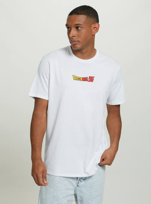 Heren Alcott wh3 wit drakenbal t-shirt kleding PT241104