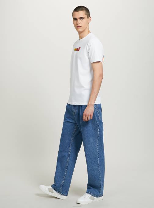 Heren Alcott wh3 wit drakenbal t-shirt kleding PT24667