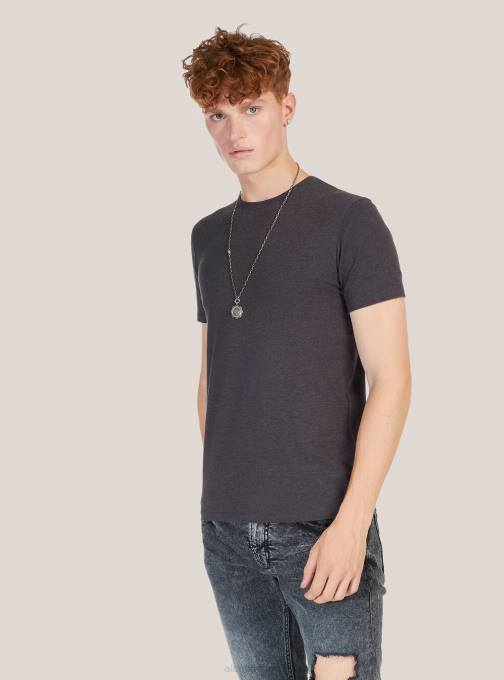 Heren Alcott zwart bedrukt t-shirt kleding PT24859