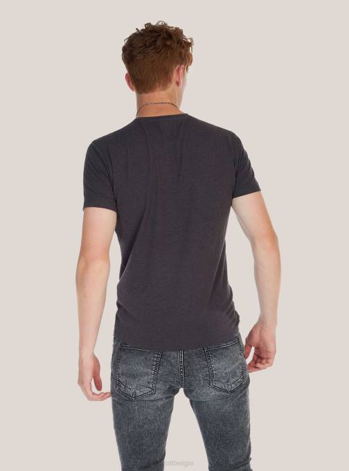 Heren Alcott zwart bedrukt t-shirt kleding PT24859