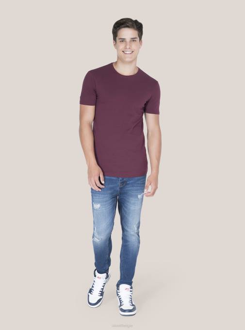 Heren Alcott zwart bedrukt t-shirt kleding PT24924