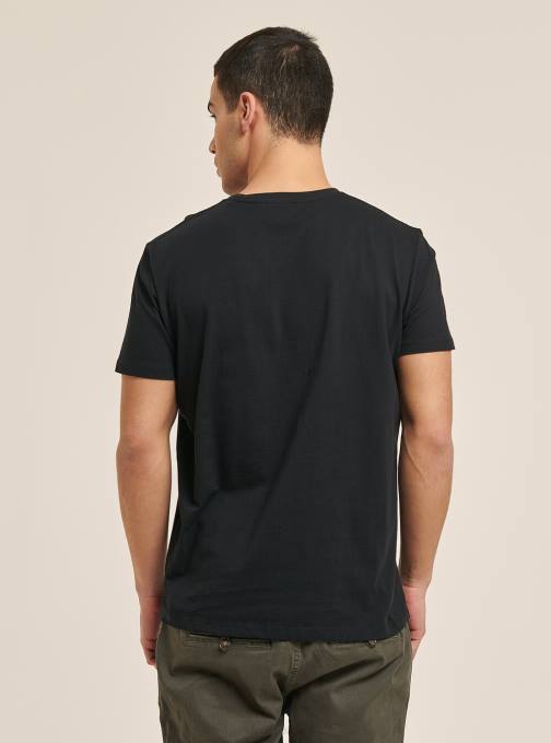 Heren Alcott zwart t-shirt popeye kleding PT24824