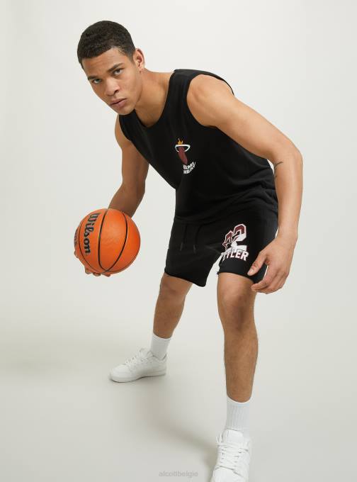 Heren Alcott bk1 zwart nba tanktop kleding PT24986