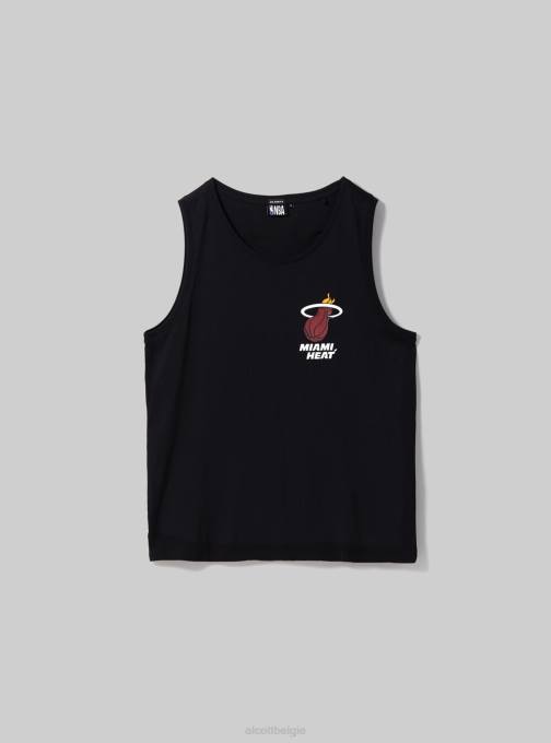 Heren Alcott bk1 zwart nba tanktop kleding PT24986