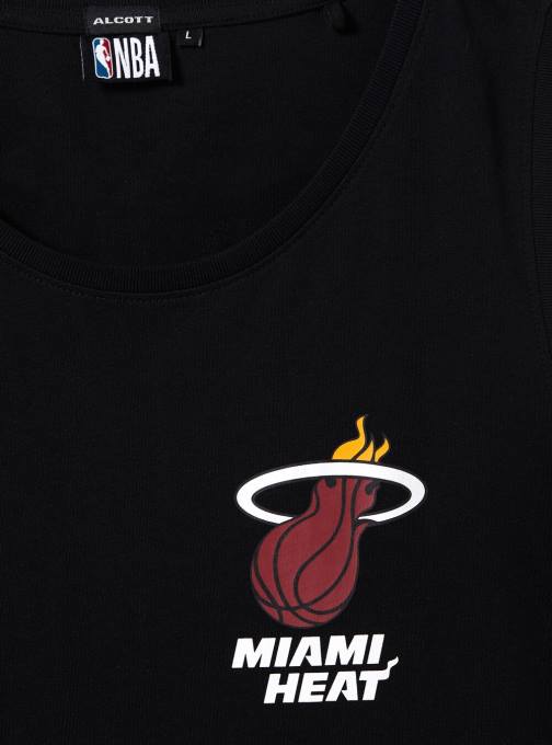 Heren Alcott bk1 zwart nba tanktop kleding PT24986